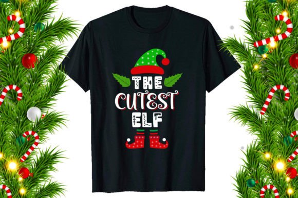 Christmas T-Shirt Designs: The Cutest Elf Graphics