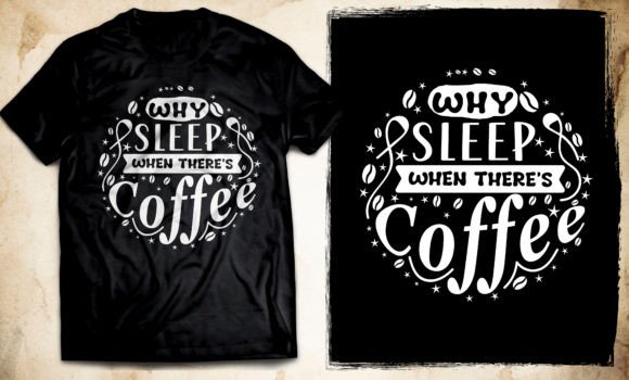 Coffee is Love Graphics: T-Shirt Designs for Handmade Brands