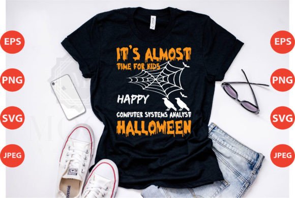 Computer Systems Analyst Halloween Graphics