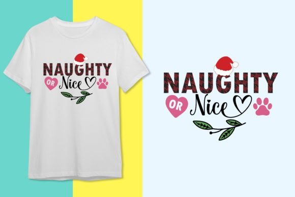 Naughty or Nice PNG: Graphics & Print Templates