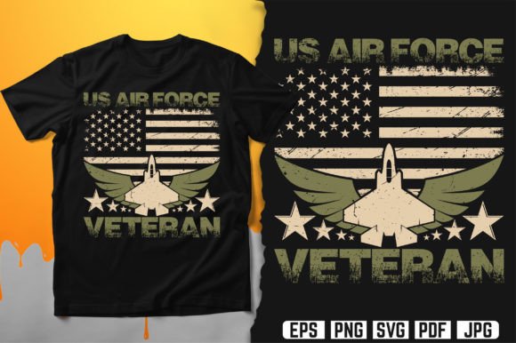 US Air Force Veteran Graphics & T-Shirt Designs